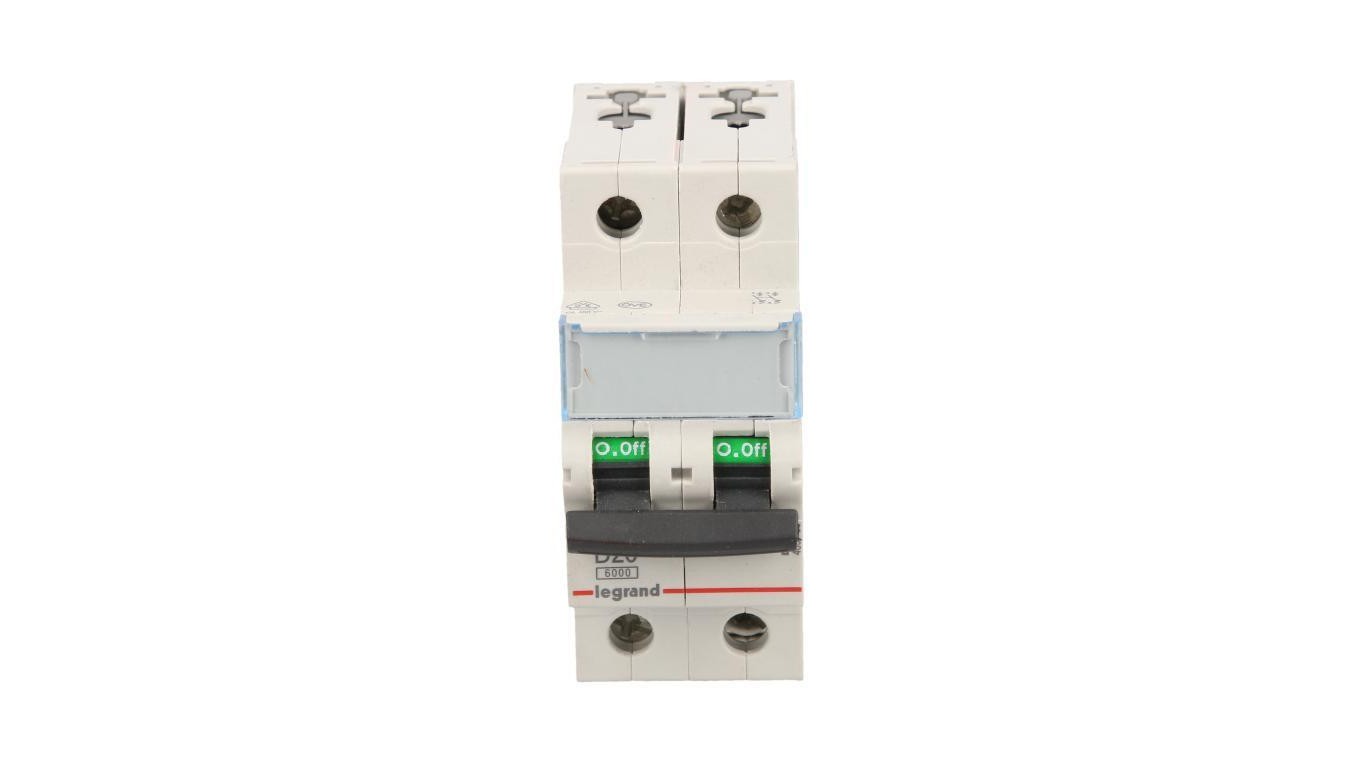 2P D 20A Overcurrent Switch 6kA AC S302 S300 TX3 Series 403739