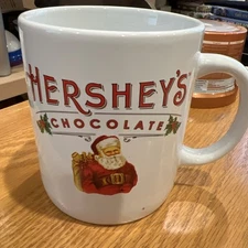 Hershey’s Chocolate Huge Oversized Jumbo Galerie Christmas Coffee Mug Soup Cup