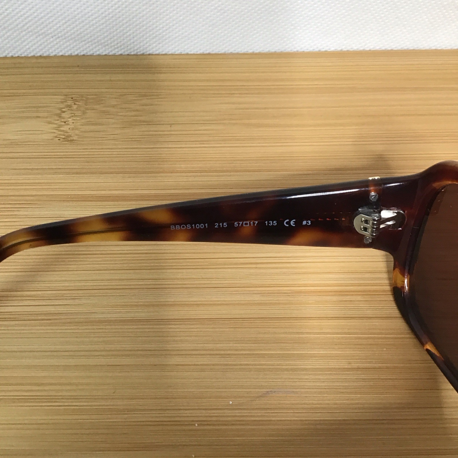 Bebe Appealing Ruby Red Turtle Shell Women’s Sung… - image 6