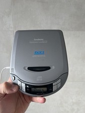 Goodmans Portable CD Player GCD-73R Silver Discman Screen Free Listening