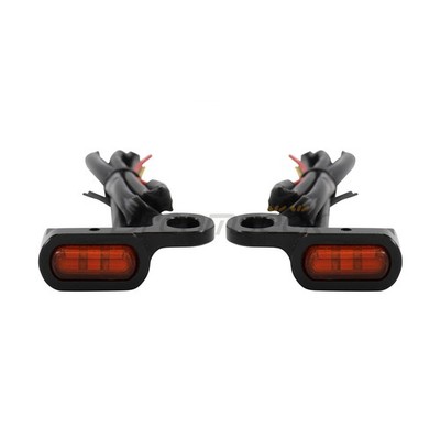 Für Harley Touring Street Glide 14-20 Mini Blinker Beleuchtungen Lenkerarmatur