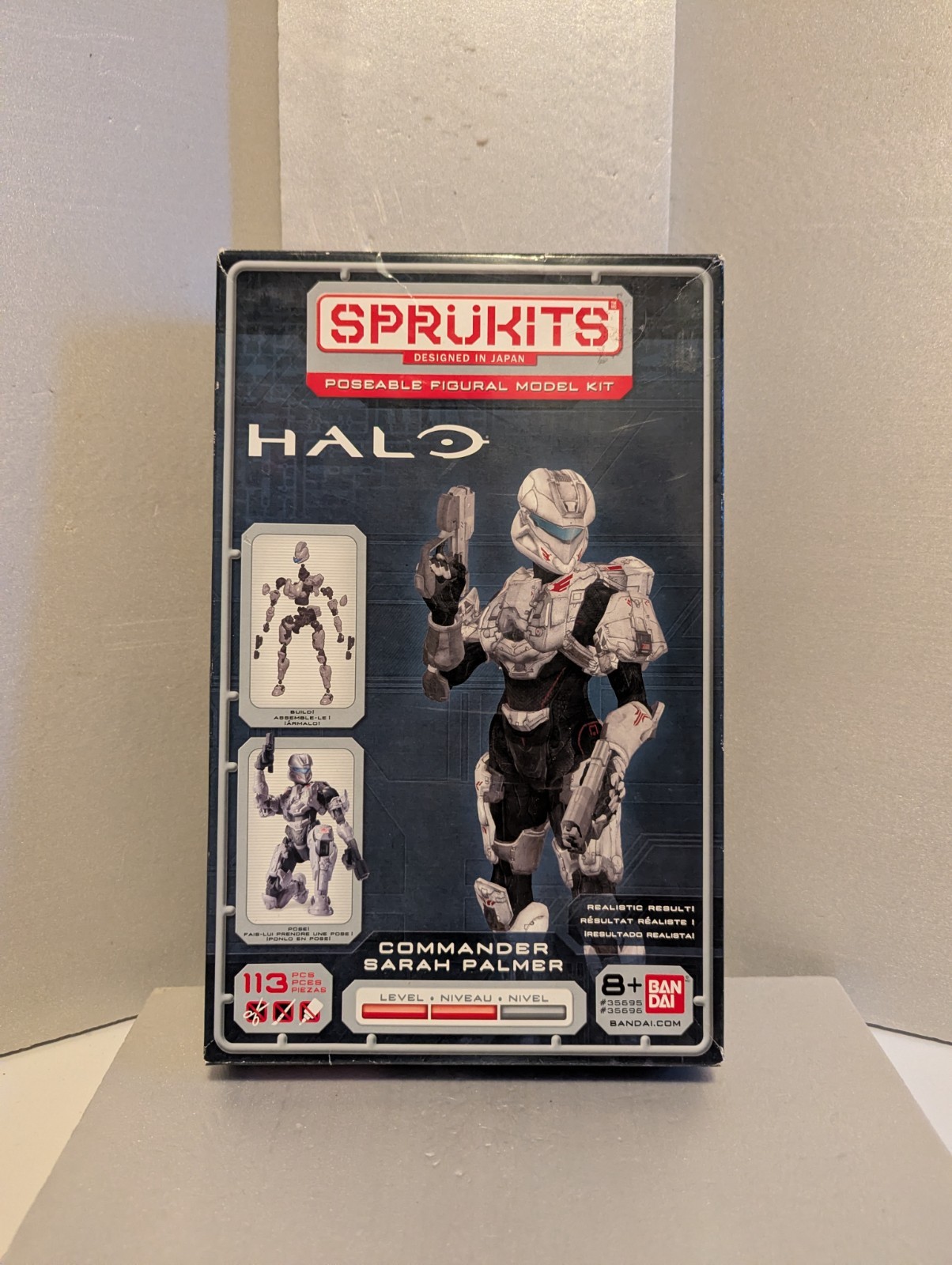 S Halo Spartan Gabriel Sarah Palmer Posable Figure Model Kit