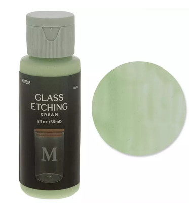 Mint Glass Etching Cream 2 floz New
