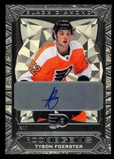 2023-24 NHL Upper Deck Black Diamond TYSON FOERSTER Rookie Gems Auto RC #96/99