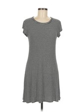 Mango Women Gray Casual Dress M
