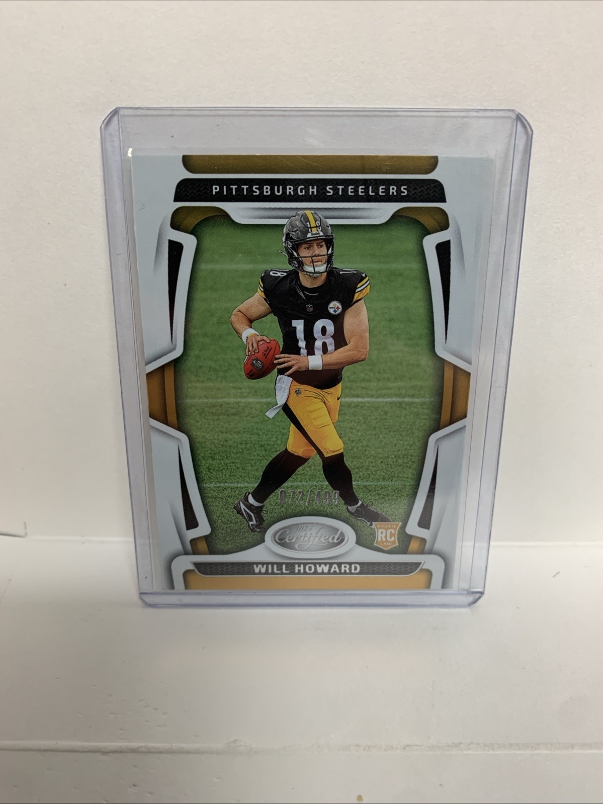 2025 Panini Certified - Rookies Will Howard #104 /499 (RC)