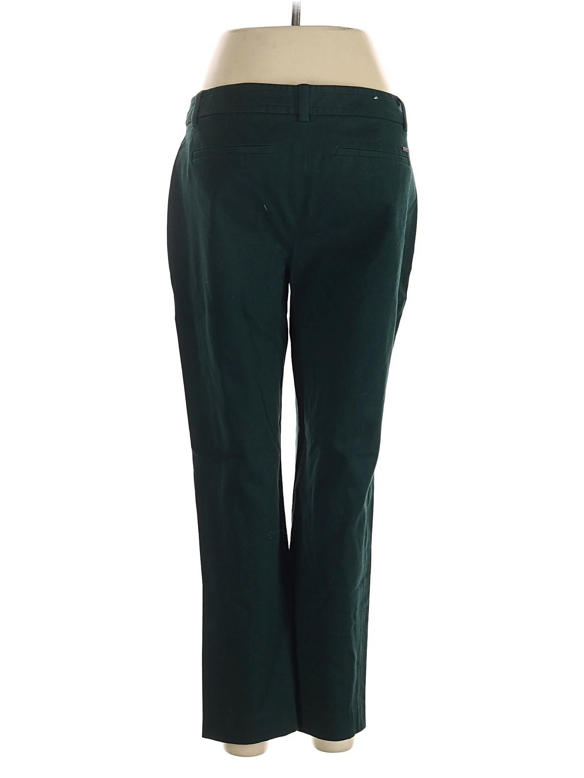 Tommy Hilfiger Women Green Dress Pants 8 thumbnail 2