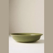 NEW Set of 4 Reeves Portuguese Stoneware Pasta Bowls - Olive by Anthropologie