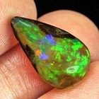 5.5Ct African Polished Black Opal Cab Specimen UPWB954 — photo 1