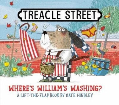 Kate Hindley Where's William's Washing? (Mixed Media Product) Treacle Street