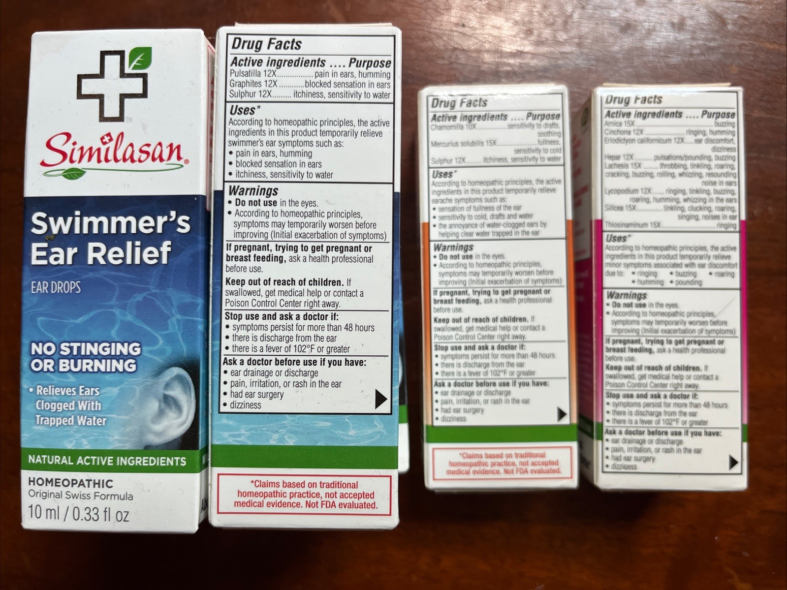 6 Similasan Lot Swimmers Ear Ear Ringing And Earache Relief Homeopathic New 2027