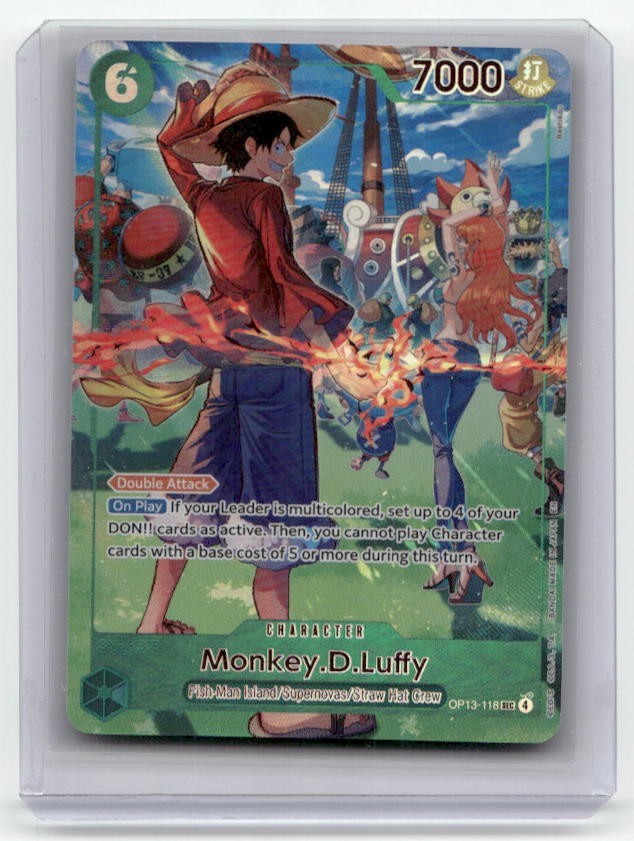 Monkey.D.Luffy (118) (English Version 3rd Anniversary Set) OP13-118 One Piece...