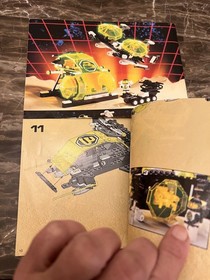 1991 Lego Space Blacktron II 6981 Aerial Intruder Instructions Manual Only    