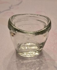 Vintage Glass Eye Wash Cup for Eye Rinse Made in USA