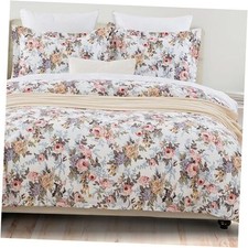 Duvet Cover Queen Size 90"X90" Full/Queen Cover  2 Shams 20"X26" Pattern 25