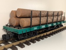 Bachmann 93541 G Scale Coal Creek Lumber Company Flat Car with Log Load 