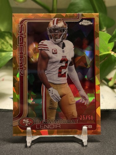 2025 Topps Chrome Sapphire - Deommodore Lenoir #269 Gold /50