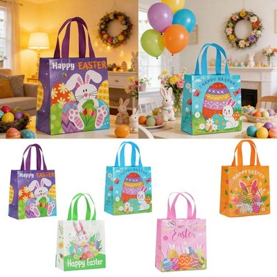 12x Goodie Bags Vlies Osterkorb Tragetaschen für Feiern Ostern Party