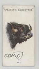 1931 Player's Wild Animals' Heads by Arthur Wardle The Yak #49 1u6