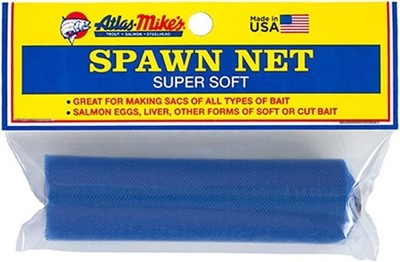 Atlas-Mike's 55069 Spawn Net 4'' x 4'' Squares Blue, 50 Sqs/Pkg.