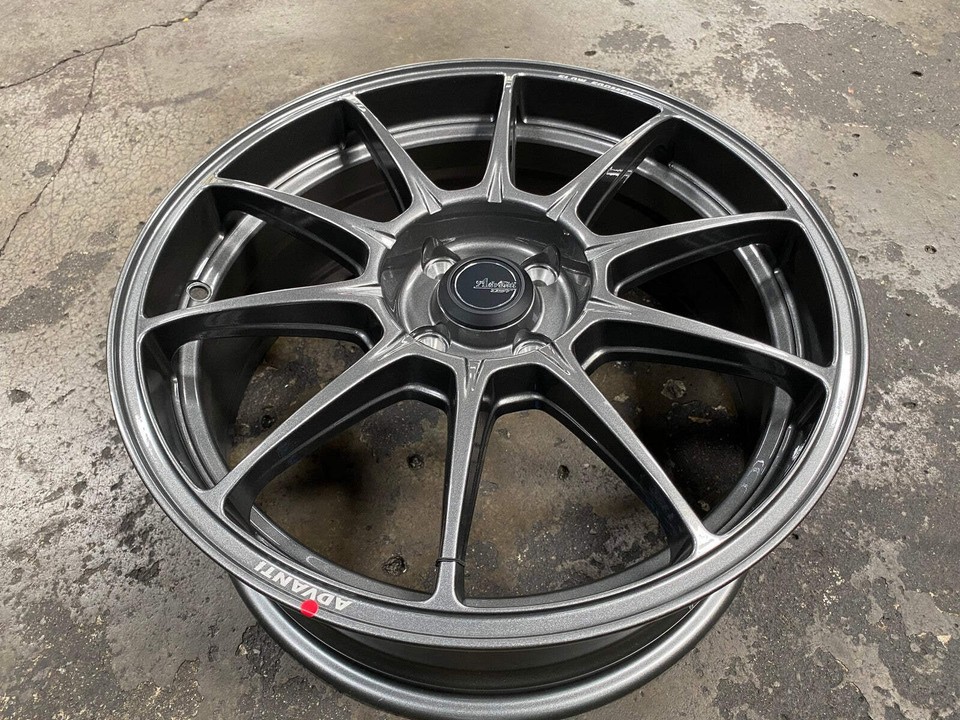 New 17X7 ET40 Advanti Aria Rim (4 wheel) Gloss Gunmetal 4X100 | eBay UK