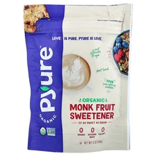 Organic Monk Fruit Sweetener, 12 oz (340 g)