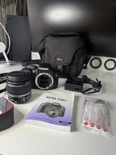 Canon EOS 550D 18.0MP Digital SLR Camera with EF-S IS 18-55mm Lens - Black