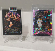 Caitlin Clark Indiana Fever + Jrue Holiday Prizm 2 Card Lot