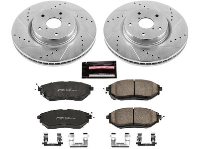 PowerStop Rotor Kit | 2008–2014 Subaru Tribeca (SC4645) main image 1