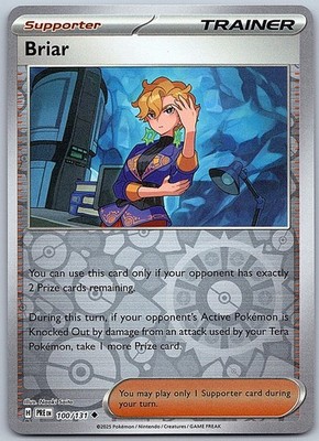 Briar Reverse Holo Uncommon SV: Prismatic Evolutions 100/131 NM