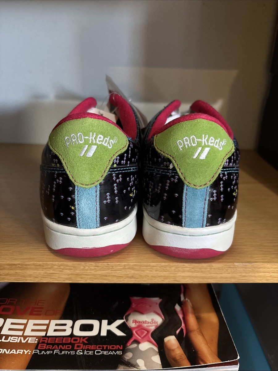 NEW Vintage PRO‑Keds Royal Court Arcade Series “Centipede” (2007
