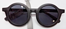 Round Polarized Baby Sunglasses UV400 Kids Boys Girls Soft Frame Strap & Case