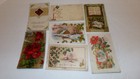 antique christmas postcards lot — photo 1