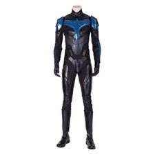 Nightwing Dick Grayson Cosplay Costume Suit Outfit Bodysuit Halloween Party New