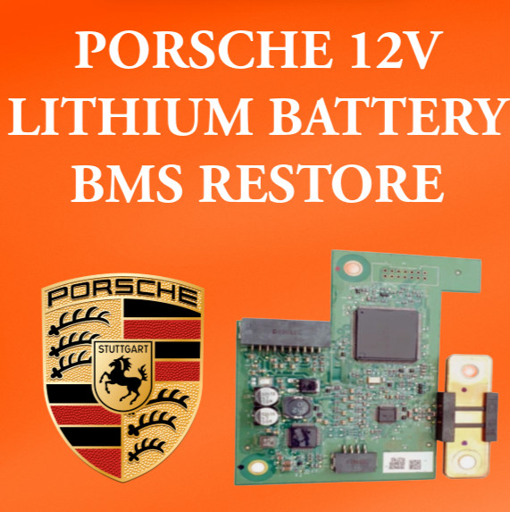 Porsche /Audi/Lamborghini 12V lithium battery  BMS repair/Restore