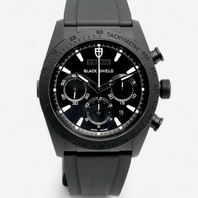 Tudor Fast Rider 42 Keramik Black Shield 42000CN Herrenuhr 147575603 [U]