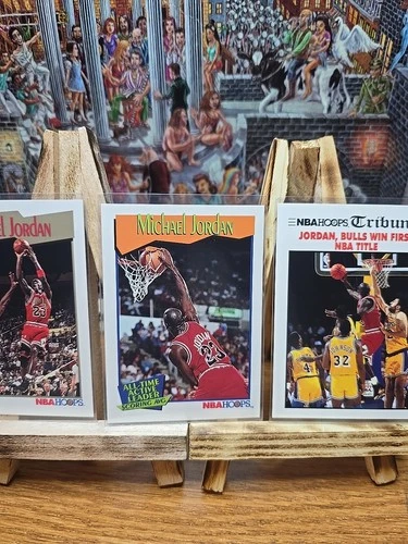 1991 Michael Jordan 3 Card Lot