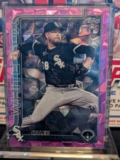 2025 Topps Update Pink Diamante Foil RC Caleb Freeman Chicago White Sox #US253