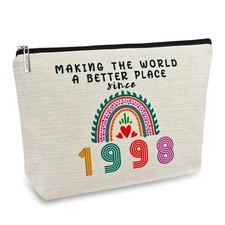 27th Birthday Gifts for Her Makeup Bags, 27th Birthday Decorations for Women,...