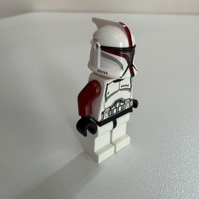 Lego Republic Gunship 75021 Star Wars Clone Captain Minifigure Phase 1 Trooper