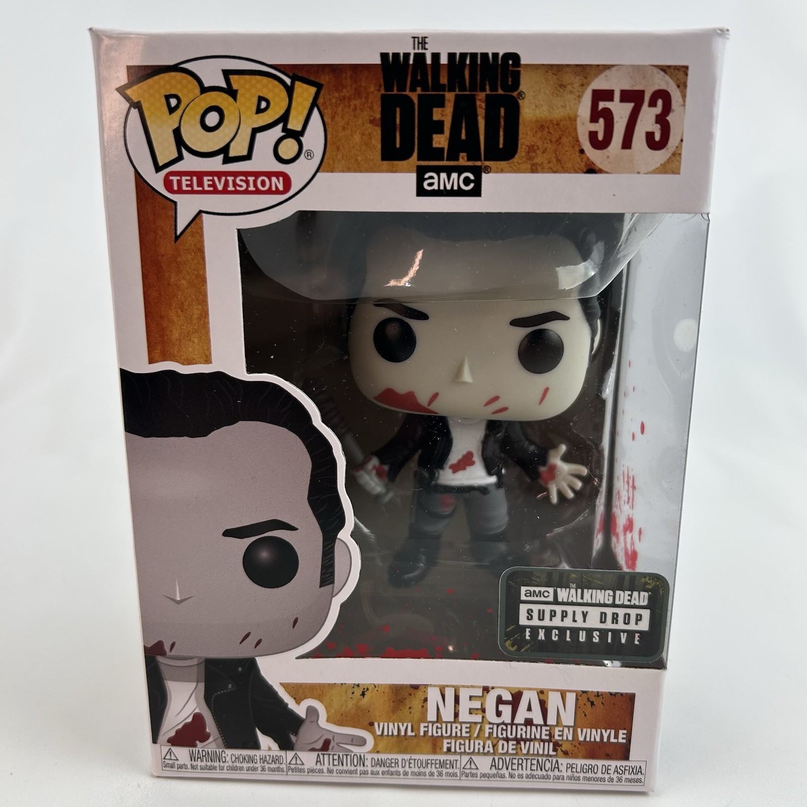 Funko Pop TV AMC The Walking Dead Negan #573 Supply Drop Exc