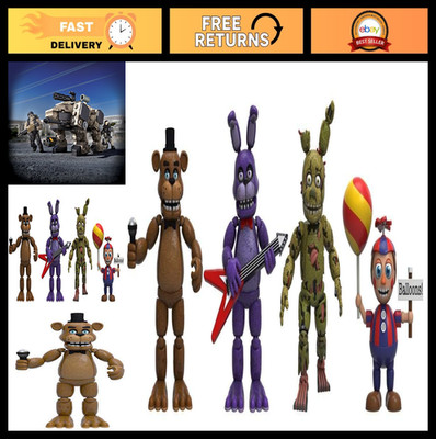 Five Nights at Freddy's 4 Action Figures Set - 2-Pack, 2-Inch Collectibles