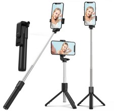 XIHAMA Selfie Stick Tripod,3 in 1 Extendable Selfie Stick with Wireless Remot...