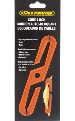 Bayco Cord Lock, Small, Orange K-205