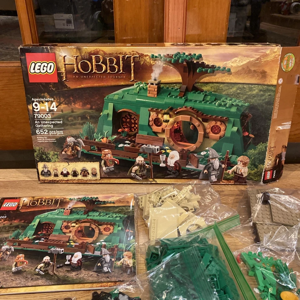 LEGO El Hobbit 79003: Una reunión inesperada completa con caja y manuales figuras Foto 2 de 4