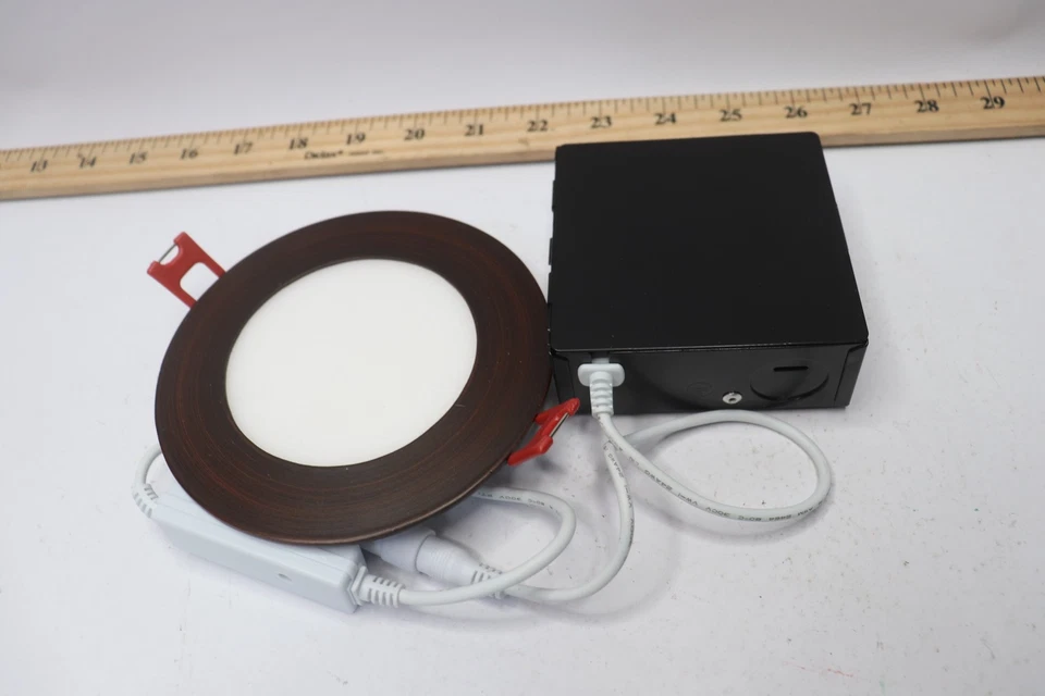 Commercial Electric Ultra Slim Canless Recessed Integrated LED Kit 4 91472 - Image 4 of 4