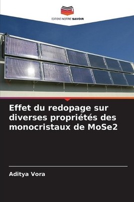 Effet du redopage sur diverses proprits des monocristaux de MoSe2 by Aditya Vora