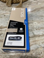 SOLE Active Footbed Insoles Thick Sz 9 Men Women 11 Moldable New In Box