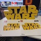 LEGO Star Wars Logo 75407 Complete Set with Instructions Plastic Movies Space