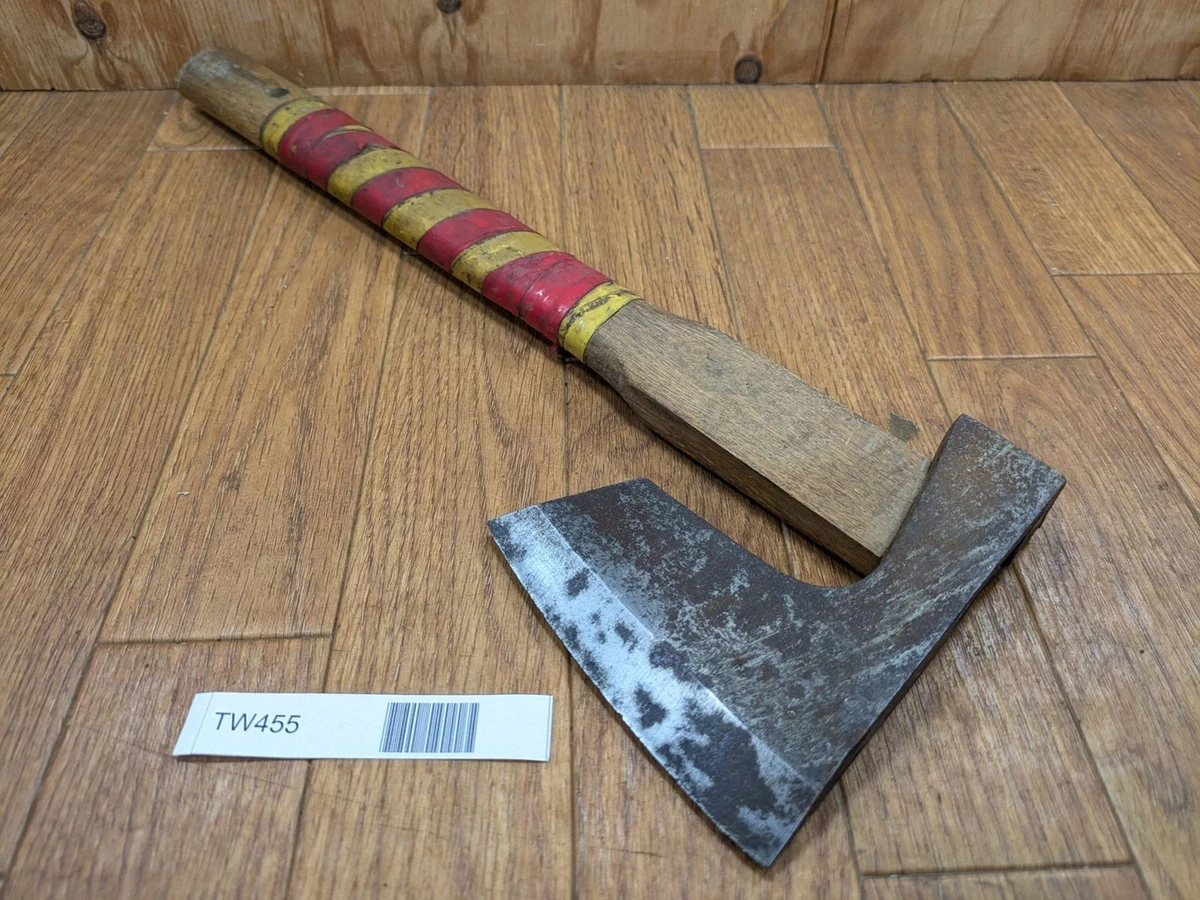HACHE OLD TOOL outil ancien HACHE Bûcheron Double Tranchants N°234 EUR